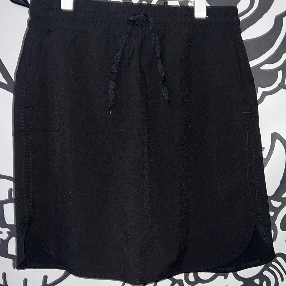 Black skort (shorts underneath)